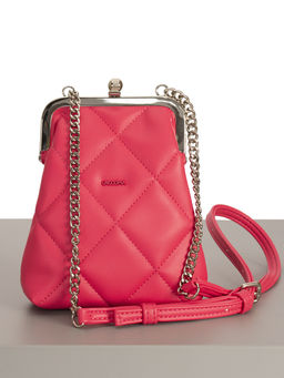 LACCOMA сумка Китти-Ф826-арбузный эко кожа хлопок