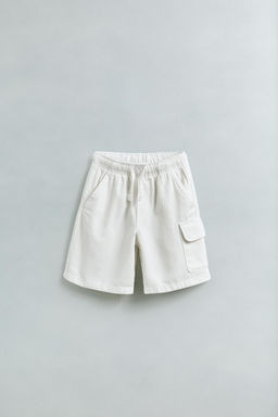 STRAIGHT FLOWING CARGO BERMUDA SHORTS - Zara фото 5