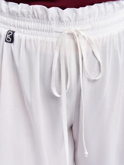 Брюки на завязках BB31404WHT04