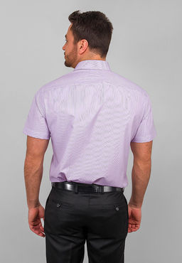 Сорочка мужская короткий рукав GREG 631/109/6437/Z/1  фото 6