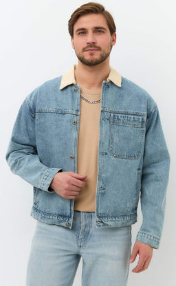 Куртка джинс P511-1256 l.blue