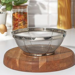 Сито для просеивания Доляна «Универсал», d=21.5 см, серебристое