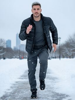 Брюки спортивные софтшелл MTFORCE мужские темно-серого цвета 2403TC  фото 4