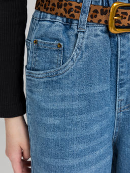 Джинсы-трубы для девочек - СИНЯЯ МОДА фото 8