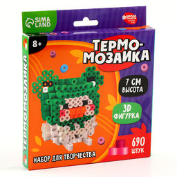 Термомозаика для детей 3D фигурка Уточка