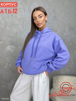 Худи с начесом для женщин оверсайз - Bruno фото 2