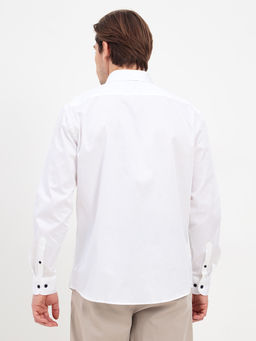 Сорочка мужская длинный рукав GREG 100/237/3343/ZN/1p STRETCH  фото 4