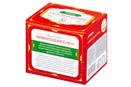 Кружка 350 мл 11,5*8,5*8,5 см Новогодняя елка красный узор NEW BONE CHINA - Elan gallery фото 8