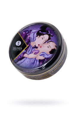 Массажное аромамасло в виде свечи Shunga Инстинкт влечения.Экзотические фрукты(Libido.Exotic), 30м