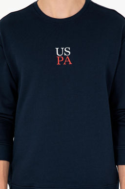 Мужской темно-синий базовый свитшот Неожиданная скидка в корзине - U.s. polo assn фото 6