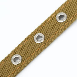 Ошейник брезентовый двухслойный, 52 х 2 см, песочный - Пижон фото 6