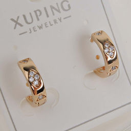 XUPING Серьги с замком кольцо арт. 18 1410 (id 281774)