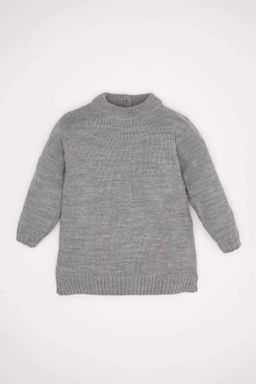 Платье с длинными рукавами для маленьких девочек