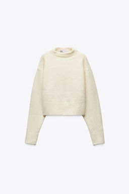 ROUND NECK KNIT SWEATER - Zara фото 6