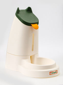 Автопоилка 3.8 л, нескользящие ножки, белая - Пижон фото 3