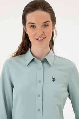 Kad_n Mint Uzun Kollu Basic G_mlek Sepette S_rpriz _ndirim - U.s. polo assn фото 2