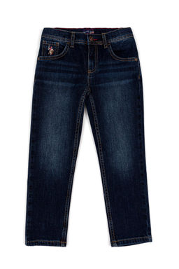 Синие джинсовые брюки для мальчика Неожиданная скидка в корзине - U.s. polo assn фото 2