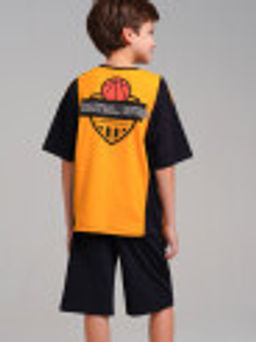 12511036 Комплект для мальчиков: фуфайка (футболка), шорты