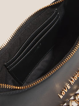 Женская сумка на плечо LOVE MOSCHINO SMART DAILY BAG Артикул 4561308, черный  фото 4