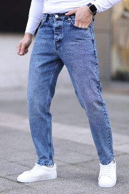 TRENDYOL MAN Ac?k Mavi Boyfriend Kot Pantolon Jeans TMNAW25JE00020 - Trendyolmilla фото 2