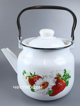 Чайник для плиты 3,5л 01-2713/4-Клубничная поляна-Г