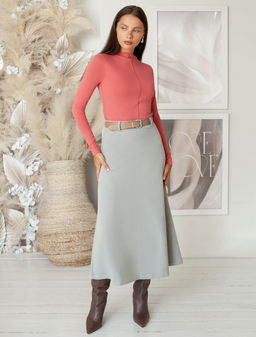 D49.113 Джемпер женский терракота