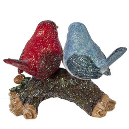 Фигурка декоративная "Птички", L13 W9,5 H10 см