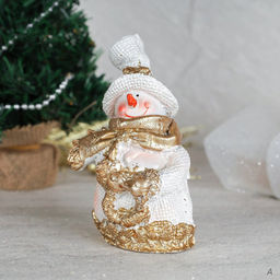 Фигурка Снеговичок 12 см / CHR166 /уп 192/Новый год - Галеонтрейд фото 2