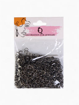 Кольцо соединительное СМ-982, 1?7 мм, набор 50 г,  410 шт. цвет серебро