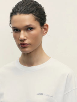 Базовая футболка с принтом / Zarina  фото 6