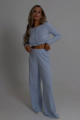 -1505 ГОЛУБАЯ ПИЖАМА - Karolina фото 2