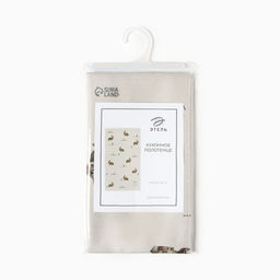 Полотенце Этель Кролики 40х73 см, 100% хл, саржа 190 г/м2  фото 12