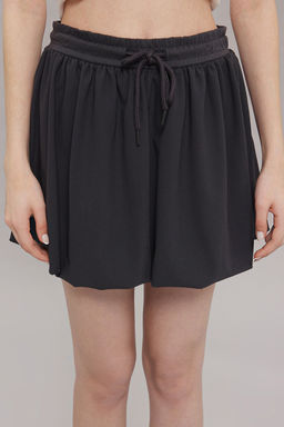 TRENDYOLMILLA Antrasit Beli Bagc?kl? Balon Mini Etek TWOSS25ET00066  фото 3