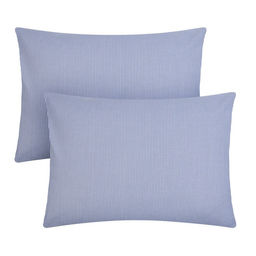 Комплект наволочек Этель Полоса 50х70 см - 2 шт, синий, 100% хлопок, бязь
