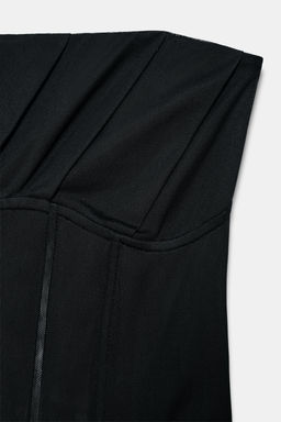 DRAPED TULLE CORSET - Zara фото 5