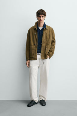 PARKA RELAXED FIT ALAMARES / Aceite