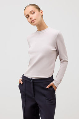 ЕВТ 3345/серебристое облако джемпер (водолазка) жен