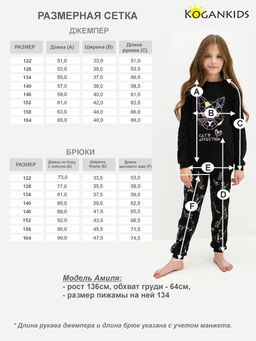 Пижама для девочки - Kogankids фото 18
