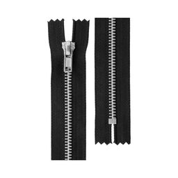 Молния Металл никель Gamma ZIP 5N Молния металлическая 18 см 1 шт ЧЕРНЫЙ №310 ЧЕРНЫЙ №310