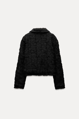 TEXTURED KNIT CARDIGAN - Zara фото 5