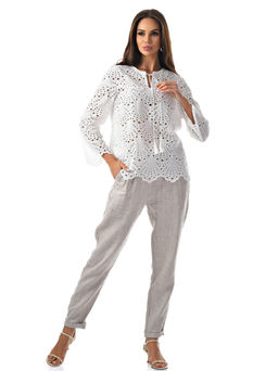 блузка кружево 100% хлопок - А+б коллекция фото 2