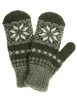 Варежки женские "Орнамент" 3012-4