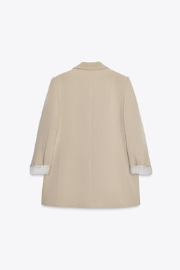 PRINTED CUFF BLAZER - Zara фото 7