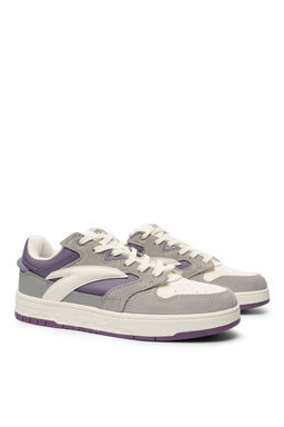 Кеды Серый/Бежевый/Фиолетовый - Anta фото 3