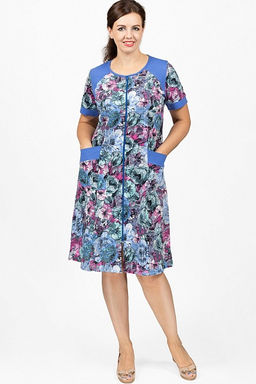 Халат женский на молнии (671-1)