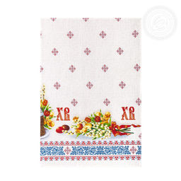 Полотенце кухонное из рогожки "Воскресение скатерть" 50х70/1 шт. - 50*70 Полотенца из рогожки
