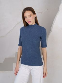 Водолазка жен.арт.375-5,индиго - Binita фото 2