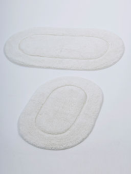 Коврик для ванной Сальвадор (белый жемчуг) 60x100