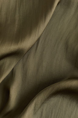 Pantal?n de sat?n con cord?n de ajuste - H&m фото 8