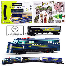 Железная дорога "Великий тракт" (свет, звук) в коробке